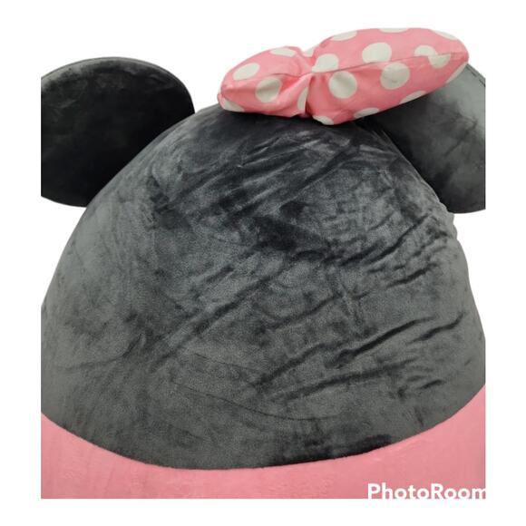 Disney Squishmallows Minnie Mouse 20" Plush Kellytoy Pillow Squish Jumbo Holiday - Picture 5 of 6